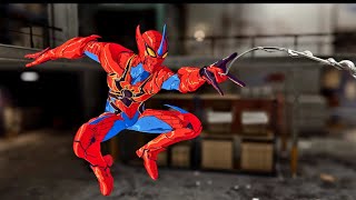 Arachnid Rider fast paced stealth and combat Gameplay Spiderman PS4 [upl. by Zink]