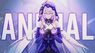 Nightcore  Animal Lyrics [upl. by Einnalem]