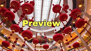 Preview of Pavilion Kuala Lumpur Chinese New Year Decorations 2024 吉隆坡柏威年广场新年装饰进行中 [upl. by Noit]