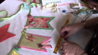 Spring sewing Bunting [upl. by Anelas]