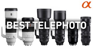 BEST SONY TELEPHOTO LENS  Sony VS Sigma VS Tamron [upl. by Romeyn]