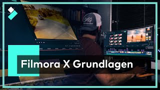 Ep00 Filmora Video Editor Grundlagen Video schneiden  Filmora X Tutorial [upl. by Sorac467]