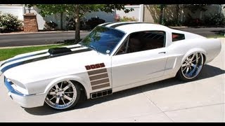 Kindig Designs 1967 Ford Mustang Fastback Custom Barrett Jackson Las Vegas 2011 [upl. by Corrinne]