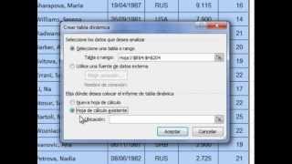 Cómo Insertar tabla dinamica en Excel [upl. by Radek182]