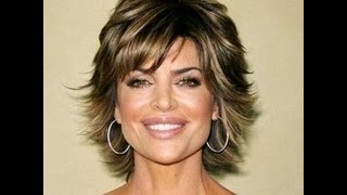 Part 2 of 2 How to CUT and STYLE your HAIR like LISA RINNA Haircut Hairstyle Tutorial layered shag [upl. by Cirre]