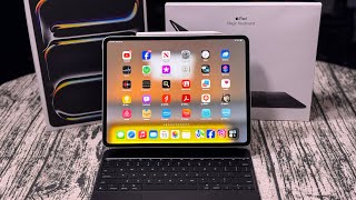 Apple iPad Pro 13Inch M4 2024  Unboxing and First Impressions [upl. by Rehpinej389]