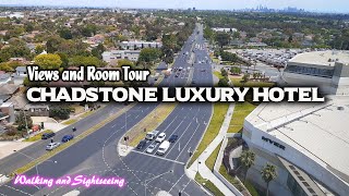 MELBOURNE CHADSTONE HOTEL MGALLERY LUXURY ACCOMMODATION ROOM TOUR AND CITY VIEWS SHOPPING CENTRE [upl. by Remos]