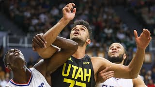 Ömer Yurtseven Utah Jazz’le İlk Maçına Çıktı  NBA Preseason [upl. by Akessej744]