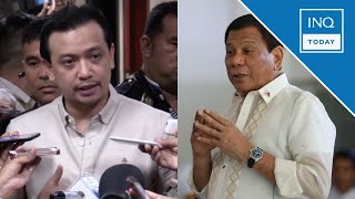 ExPresident Duterte may be arrested as easily as Teves says Trillanes  INQToday [upl. by Jamila]