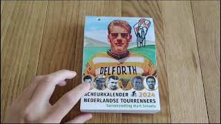 Scheurkalender 2024  Nederlandse tourrenners [upl. by Galanti325]