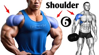 6 Huge Shoulder Workout At Gym  Build Massive Shoulders [upl. by Revilo525]