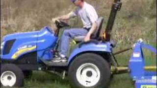 New Holland Boomer Mowing [upl. by Charteris]