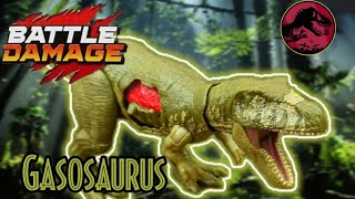 GASOSAURUS BATTLE DAMAGE MATTEL REVIEW PTBR [upl. by Jason]