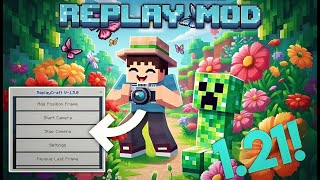 UPDATED REPLAY MOD IS HERE FOR Minecraft 121 BEDROCK [upl. by Rosecan]