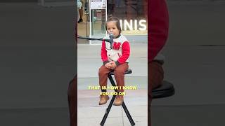 This 3 year old SINGER amazed EVERYONE karolinaprotsenko cute titanic fyp singer singing [upl. by Hudnut]