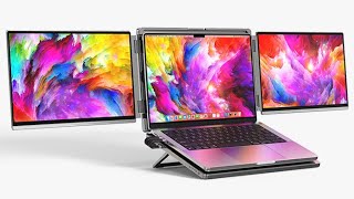 DuoTrek LR13U Dual External 4K 134inch Screens and Solid Base Stand for Highend Laptops [upl. by Photima789]