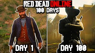 I Spent 100 Days in Red Dead Online Heres What Happened [upl. by Piers]