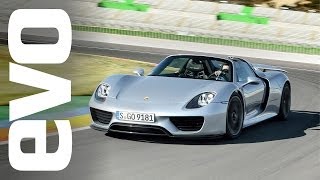 Porsche 918 Spyder first drive review  evo DIARIES [upl. by Lupiv]