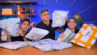 IMPORTEI MAIS PRODUTOS DA CHINA no AliExpress SUPER UNBOXING com Miguel e Gabriel [upl. by Woodsum]