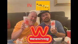 Wienerschnitzel Palm Springs  Mukbang amp Review [upl. by Vinni]