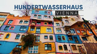 HUNDERTWASSER HOUSEampVILLAGE VIENNA 4K HDR wien architecture [upl. by Divaj571]