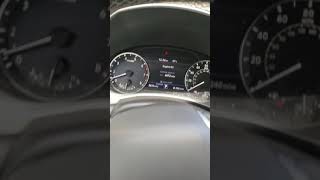 How to reset oil life 2019 Infiniti QX50 [upl. by Alaekim622]