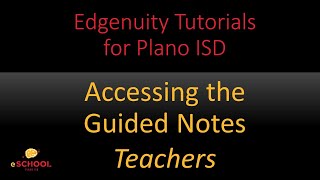 Accessing the Guided Notes Teachers [upl. by Robinia]