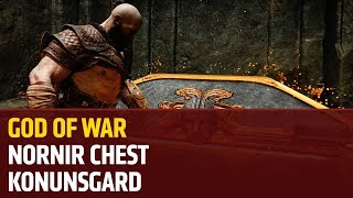 God of War  Nornir Chest in Konunsgard [upl. by Ynnahc]