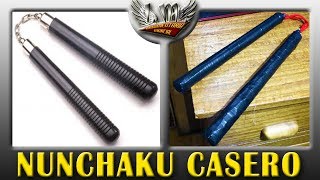 Como hacer un Nunchaku  chacos Casero MUY FÁCIL [upl. by Sibby878]