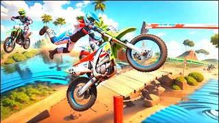 US offroad bike racing 3d game  bike rider game  NP games [upl. by Sheila]