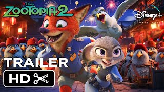 ZOOTOPIA 2 2024  Teaser Trailer  Disney Animation Concept [upl. by Nilrac648]