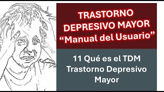 11 Qué es el TDM Trastorno Depresivo Mayor [upl. by Salas]