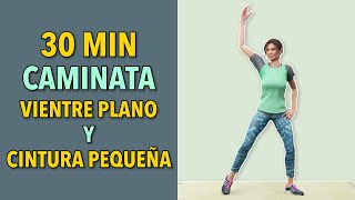 Cardio de Pie de 30 Min Caminata Para Una Cintura Más Delgada y Un Vientre Plano [upl. by Ardnad124]