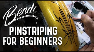 How to Pinstripe  Pinstriping for Beginners [upl. by Yob]