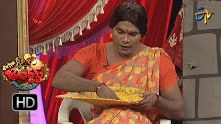 Chammak Chandra Performance  Extra Jabardsth  28th April 2017  ETV Telugu [upl. by Dumah]