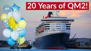 QM2 the World’s ONLY transatlantic liner just turned 20 years old [upl. by Eellah]