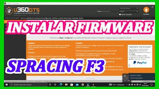 u360GTS Tracker  Instalar firmware en la controladora SpRacing F3 Instalar configurator español [upl. by Sommer833]