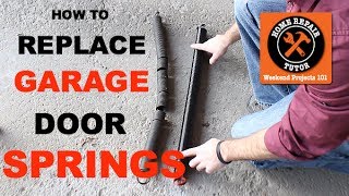 How to Replace a Garage Door Extension Spring [upl. by Eiramanin]