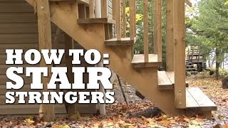 How to Build Stair Stringers with Wayne Lennox [upl. by Kennie]