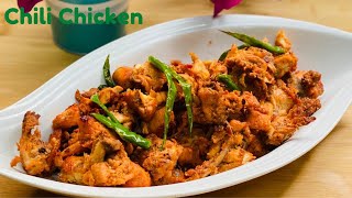 Chili Chicken  Just 3 Ingredient  Easy to make tasty recipe [upl. by Wendy]