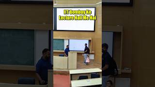 IIT Bombay Lecture Hall 🗿🔥 ft Prateek Sir  IIT Motivation shorts esaral iit jee viral [upl. by Mamoun]