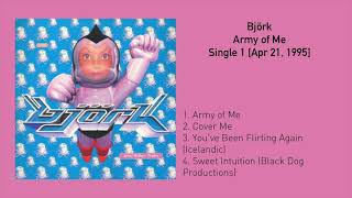 björk  army of me  CD single 1  april 21st 21041995 [upl. by Alolomo832]