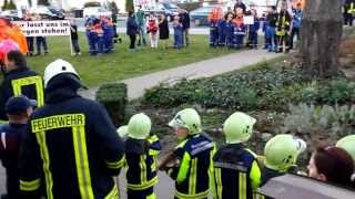 Protest Jugendfeuerwehren AnhaltBitterfeld 2014 [upl. by Epillihp]