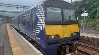 trains at Carluke and Motherwell 1382024 [upl. by Enyrb]