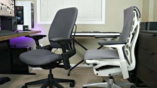 Steelcase Leap V2 Ergonomic Chair vs Herman Miller Embody  Best OfficeGaming Chair Review [upl. by Nnyleve]