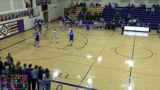 East Marshall vs GladbrookReinbeck Girls Varsity Basketball [upl. by Ayaros]