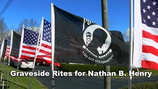 Graveside Rites for Nathan Henry [upl. by Ayanat]