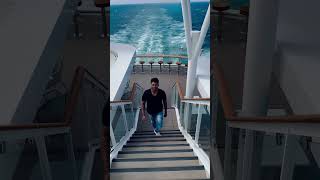 Biggest luxury cruise ship on the sea beachlifeisthebestlife bts [upl. by Eileek671]