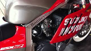 SUZUKI Gsxr1100 YOSHIMURA Bonneville 仕様 [upl. by Devad]