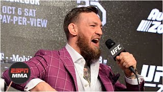 FULL Conor McGregor vs Khabib Nurmagomedov UFC 229 press conference  ESPN MMA [upl. by Braynard]